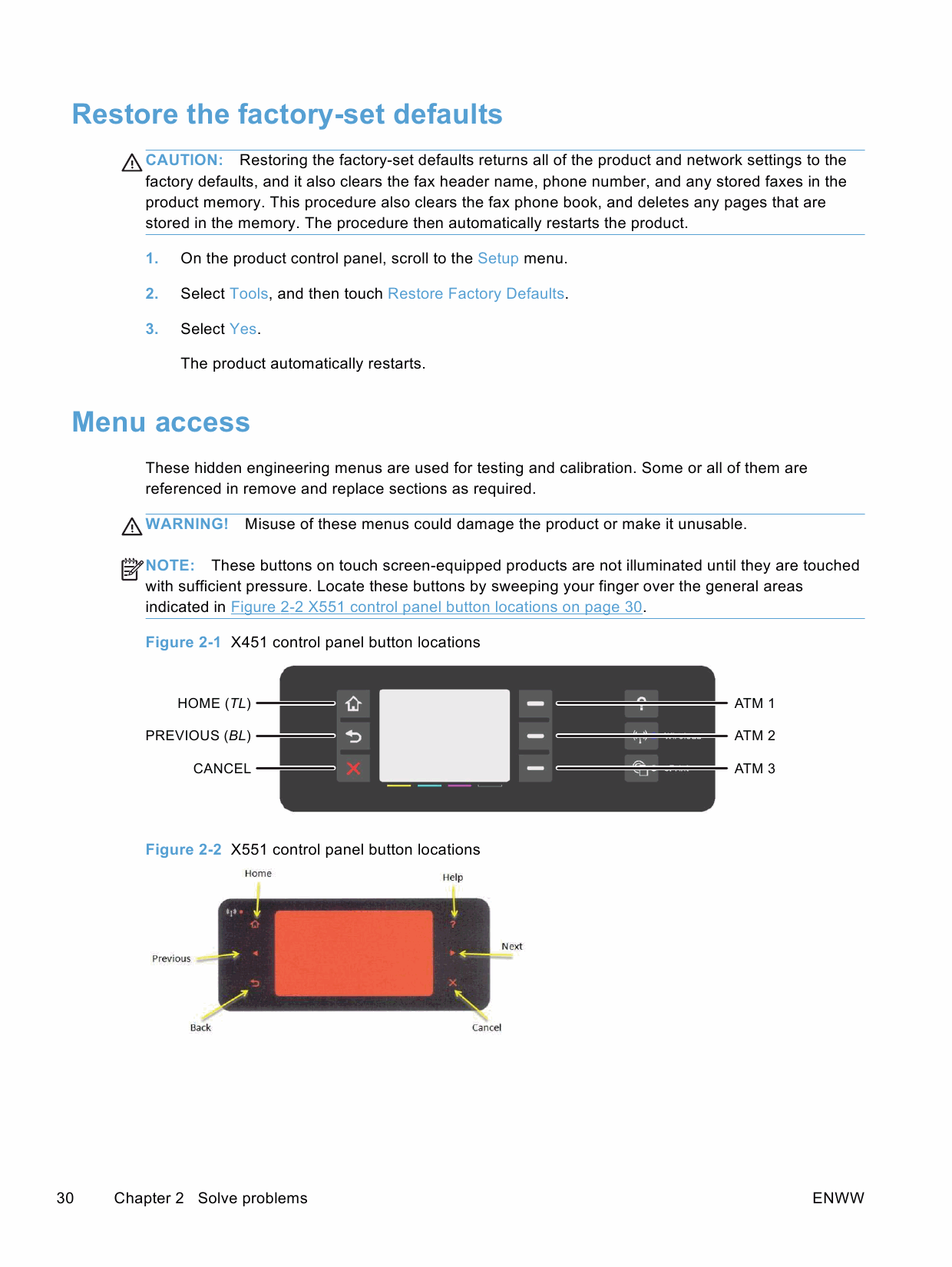 HP OfficeJet Pro X451 X551 Troubleshooting Manual PDF download-3